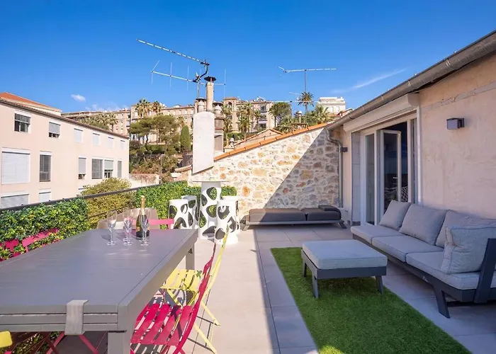 דירה Experience Pastour Duplex Penthouse Rooftop 4 Bed&4bath Sea&suquet View Walking Distance Palais Des Congres & Beaches קאן